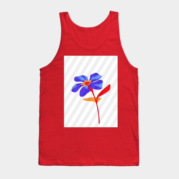 Flowers design Tank Top by Suti Store